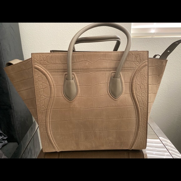 Phantom Bag Crocodile Embossed Nubuck Medium - Picture 5 of 8